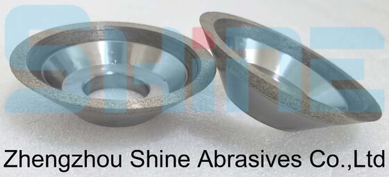11V9 विट्रिफाइड बॉन्ड सीबीएन कप ग्राइंडिंग व्हील 100x35x20mm स्टेनलेस स्टील एंटी-स्क्रैच ग्राइंडिंग के लिए