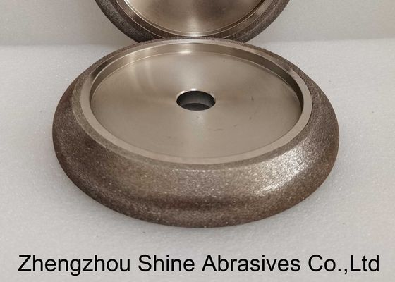 आईएसओ 127 मिमी सीबीएन तेज करने वाला पहिया मिलों के लिए इलेक्ट्रोप्लाटेड बॉन्ड