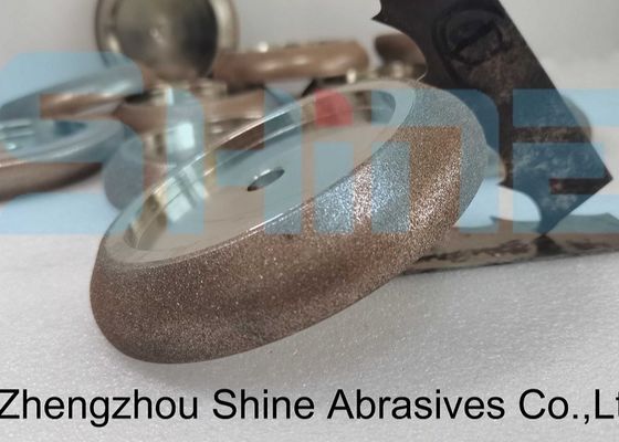 स्टील बॉडी 5' हीरा सीबीएन तेज पहिया 1-1/8' दांत अंतर