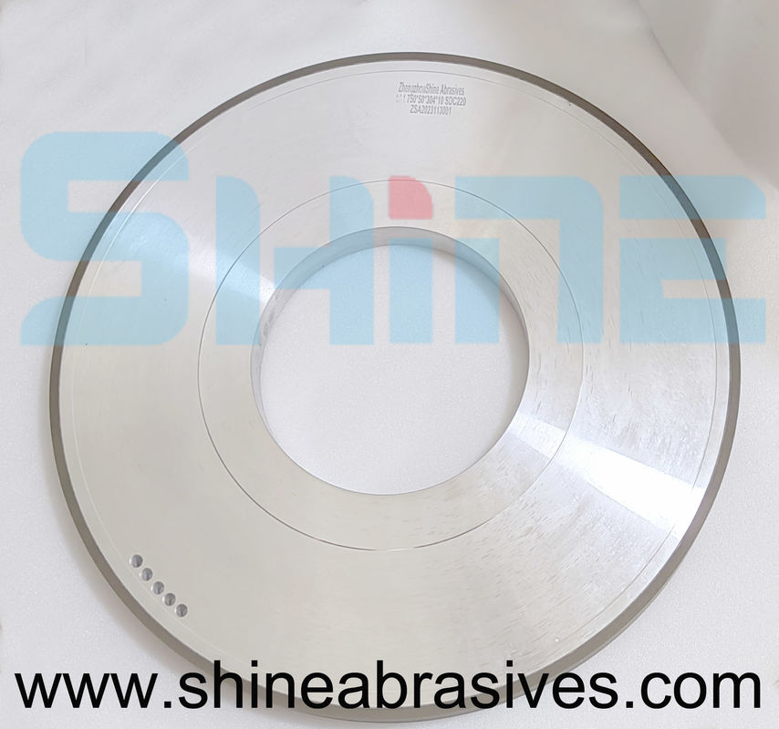 राल बंधन गोल हीरा सीबीएन पीसने के पहियों राल बंधन चांदी रंग