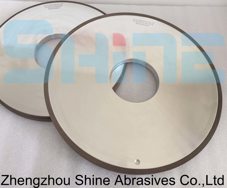 1A1 फ्लैट रेजिन बॉन्ड डायमंड ग्राइंडिंग व्हील्स के लिए सिरेमिक ग्लास