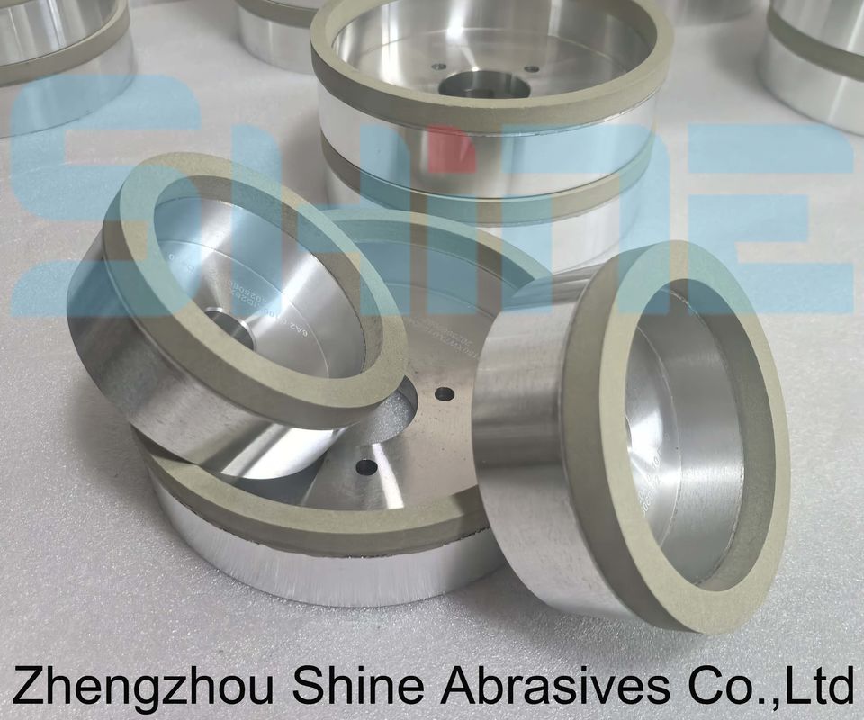 कठोर मिश्र धातुओं के लिए 6A2 विट्रिफाइड बॉन्ड डायमंड कप ग्राइंडिंग व्हील्स, बेहतर प्रदर्शन और स्थायित्व के लिए विशेषज्ञ रूप से तैयार किए गए